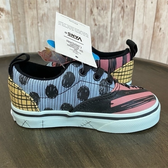 Vans Era Elastic Lace Nightmare Before Christmas Sally Sneaker Size 5 Toddler - Picture 10 of 12